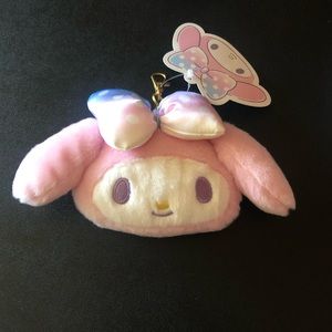 My Melody Retractable ID Badge with Reel Cord